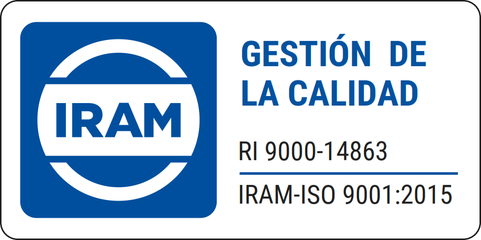 Certificación IRAM · ISO 9001:2015